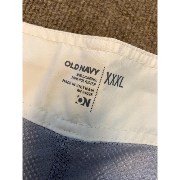 Old Navy Swim Trunks Mens 3XL Lined Board Shorts Beach Surf Blue - Picture 6 of 6